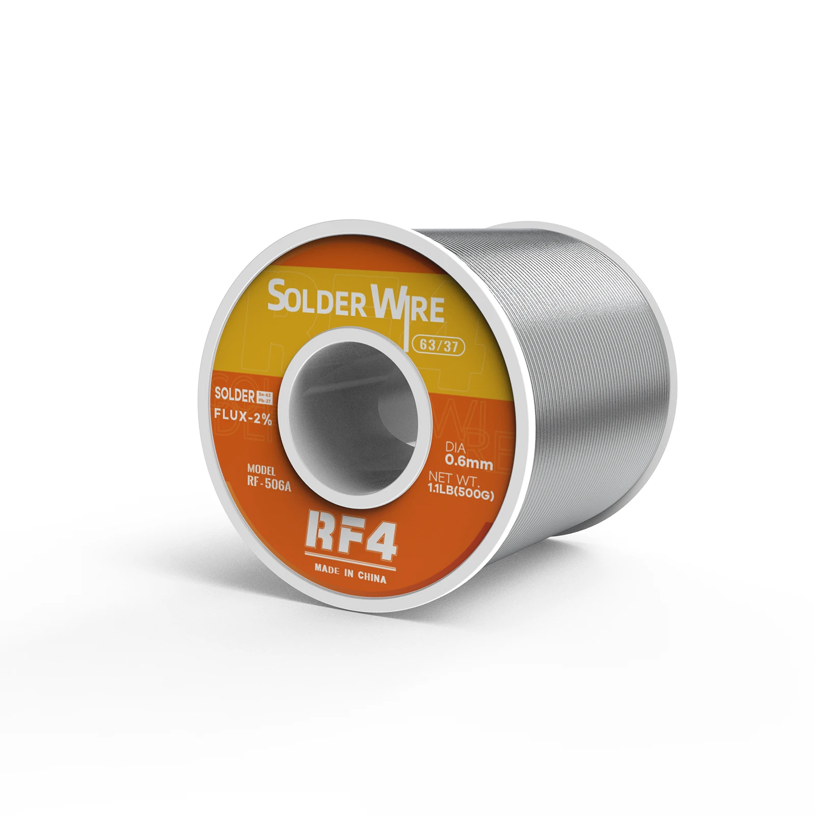 

SFDER RF4 0.6/0.8mm 500G 63% Flux Rosin Core Tin Solder Wire For Electronics Soldering Welding BGA Rework Accessorie