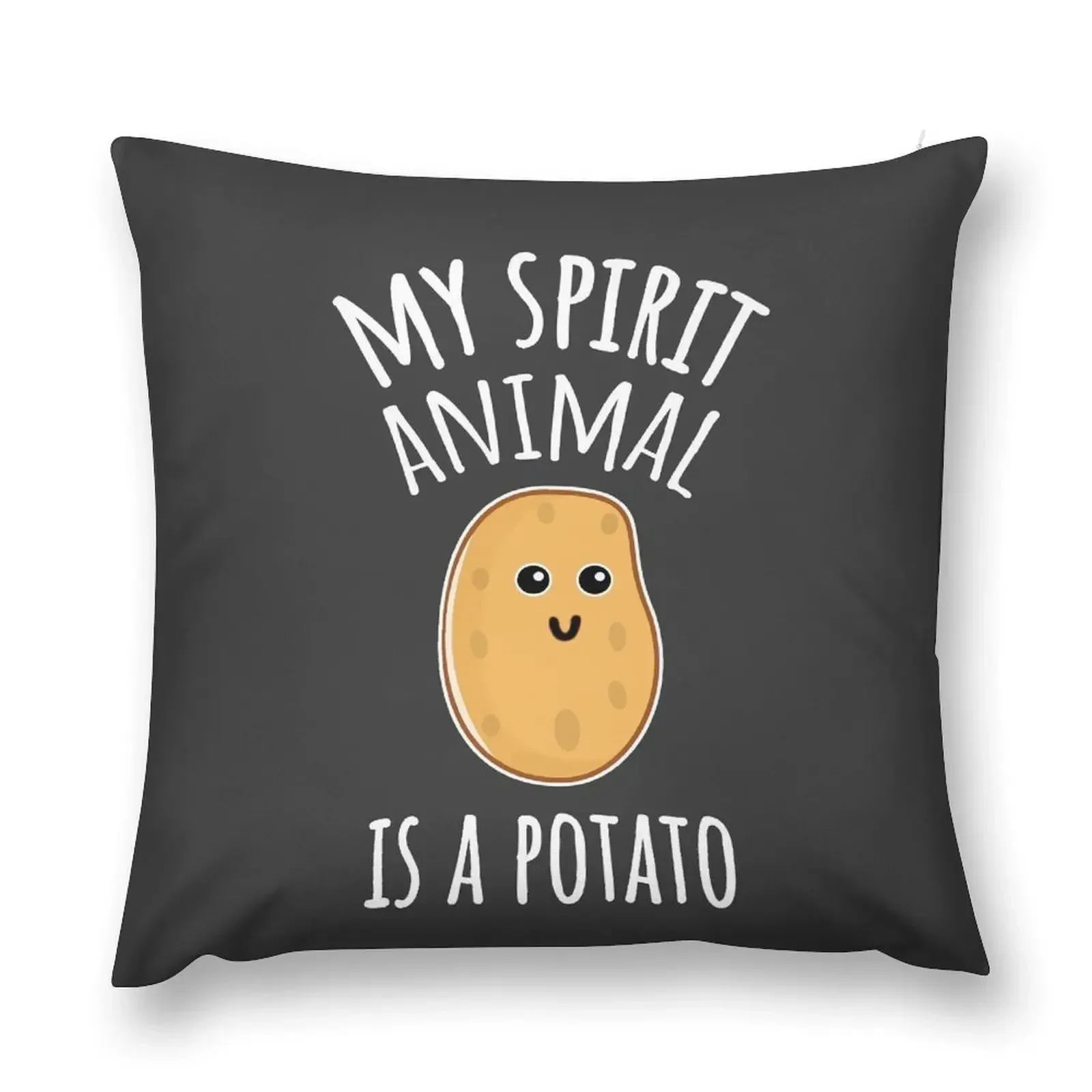 

My Spirit Animal Is A Potato Throw Pillow Covers For Sofas Sofa Cushions Covers christmas pillowcases Sofa Cushions Cover pillow