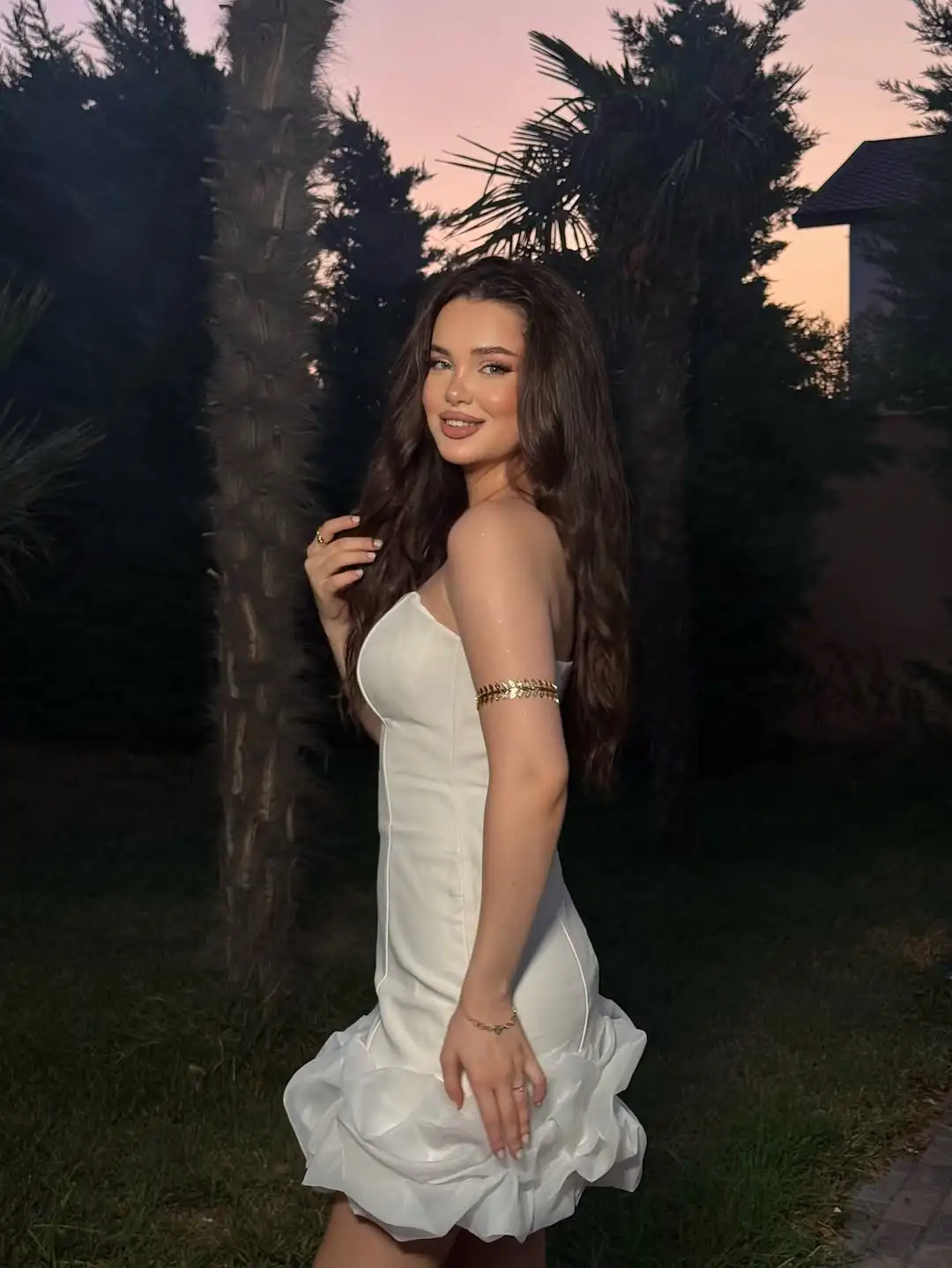 Novo design sexy srapless querida magro 3d flores ruched mini cocktail noite vestido de baile casamento vestido de noiva