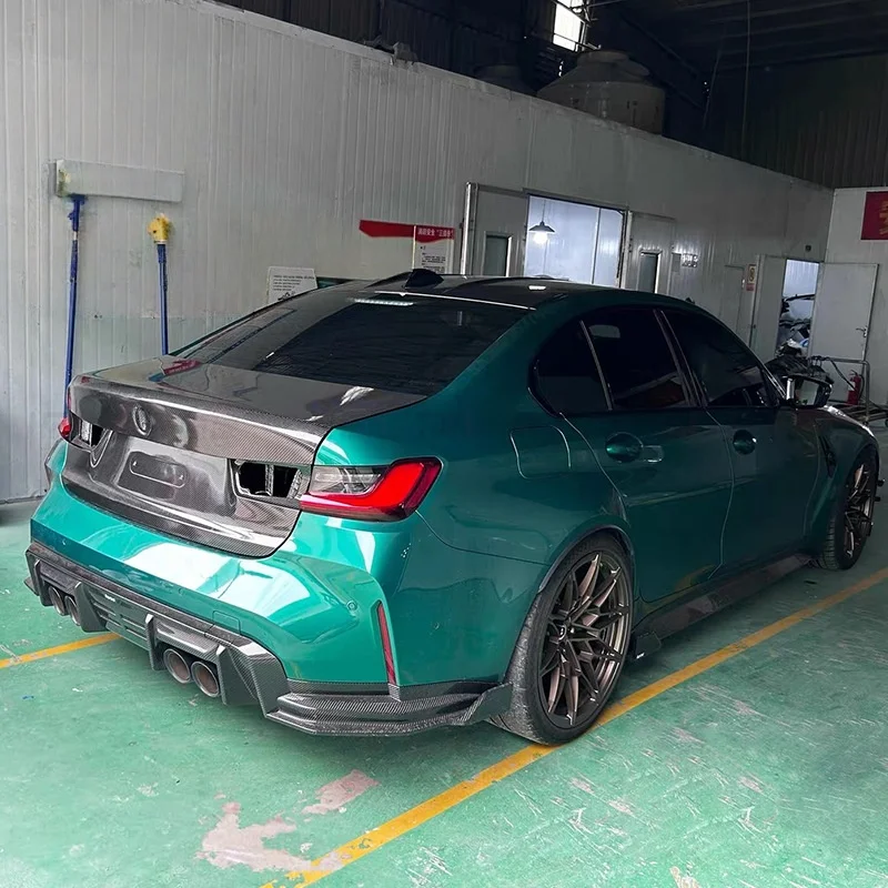 2019+ High Quality Car Trunk Lid Suitable For BMW 3 Series G80 M3 G20 Carbon Fiber Trunk Cover