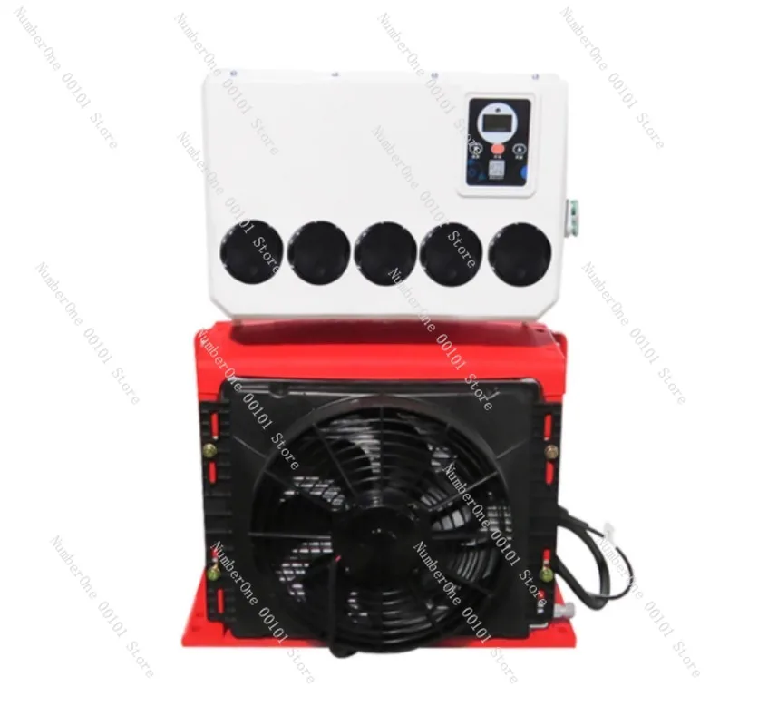 

12v Truck Excavator Bus Rv Car Tractor Electric Parking Air Conditioner for Excavator