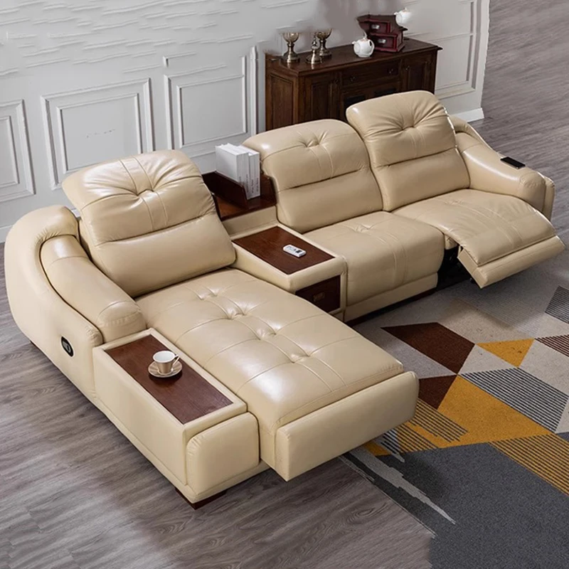 

Extendeble Recliner Sofas Storage Luxury Electric Comfortable Sofas Cinema Bedrooms Sillas Para Sala De Estar Home Accessories