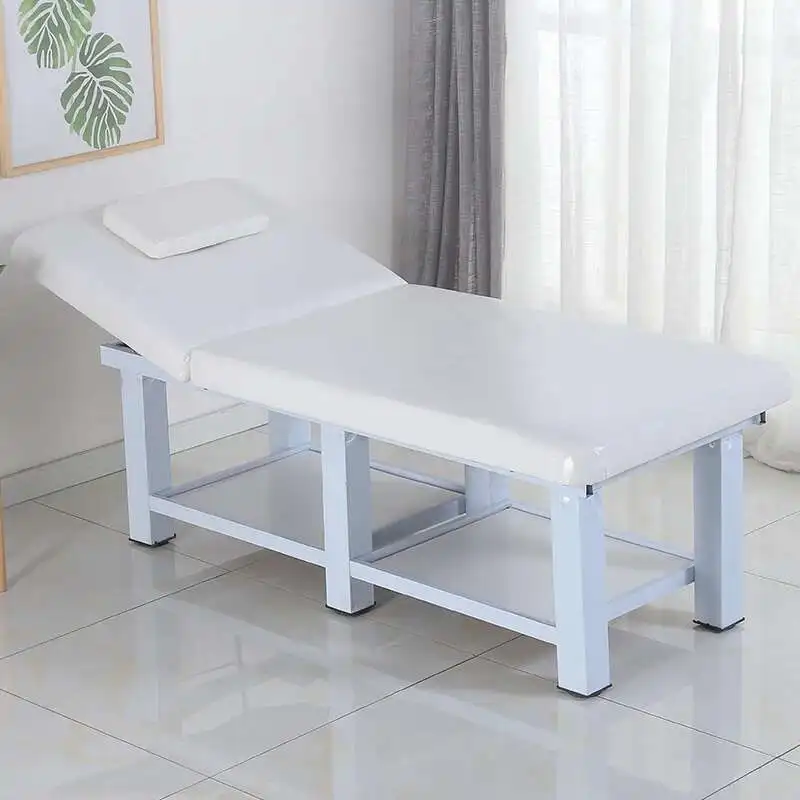 Massage Table Pedicure Beauty Esthetician Portable Spa Folding Bed Headboards Full Body Lit Pliant Salon Furniture MQ50MB