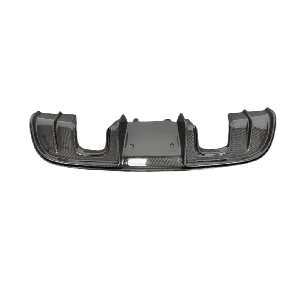 

17-19 718 GT Style Carbon Fiber Rear Bumper Lip Diffuser Body Kit