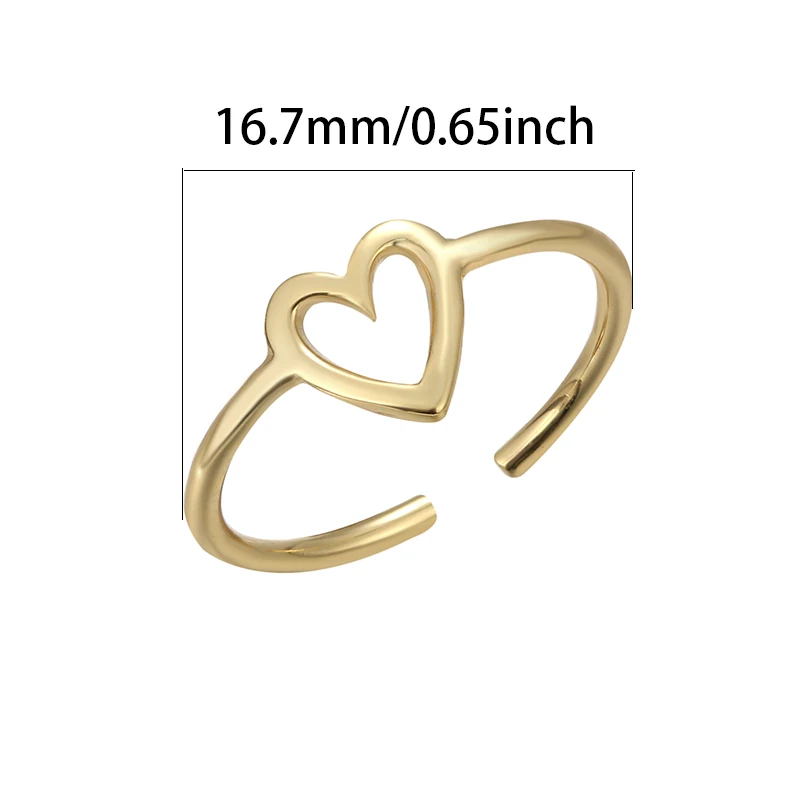 S925 sterling silver simple hollow heart open summer beach toe ring hypoallergenic women's jewelry suitable for vacation