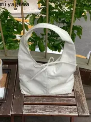 Miyagawa Niche Design 2024, nowa moda damska torba z paskiem Tote o dużej pojemności list wszechstronna torebka na ramię typu crossbody