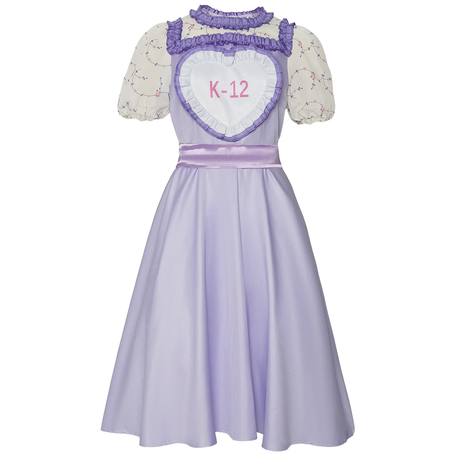 Erwachsene Kinder Angelita Cosplay Kostüm für Mädchen K-12 weinen Baby rosa lila Kostüm Outfit Halloween Karneval Verkleidung Anzug