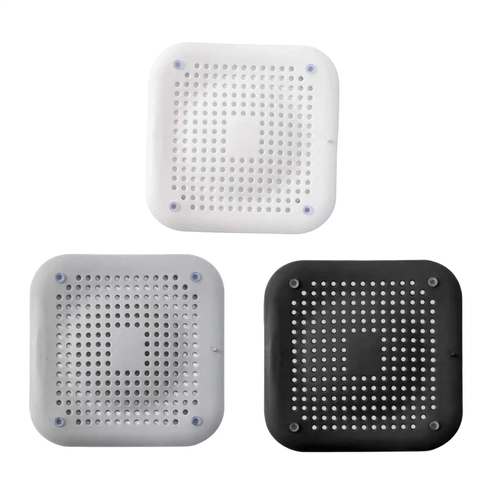 

2-4pack Hair Blocking Strainer Anti Clogging Drain Hole Protector for Bathtub,