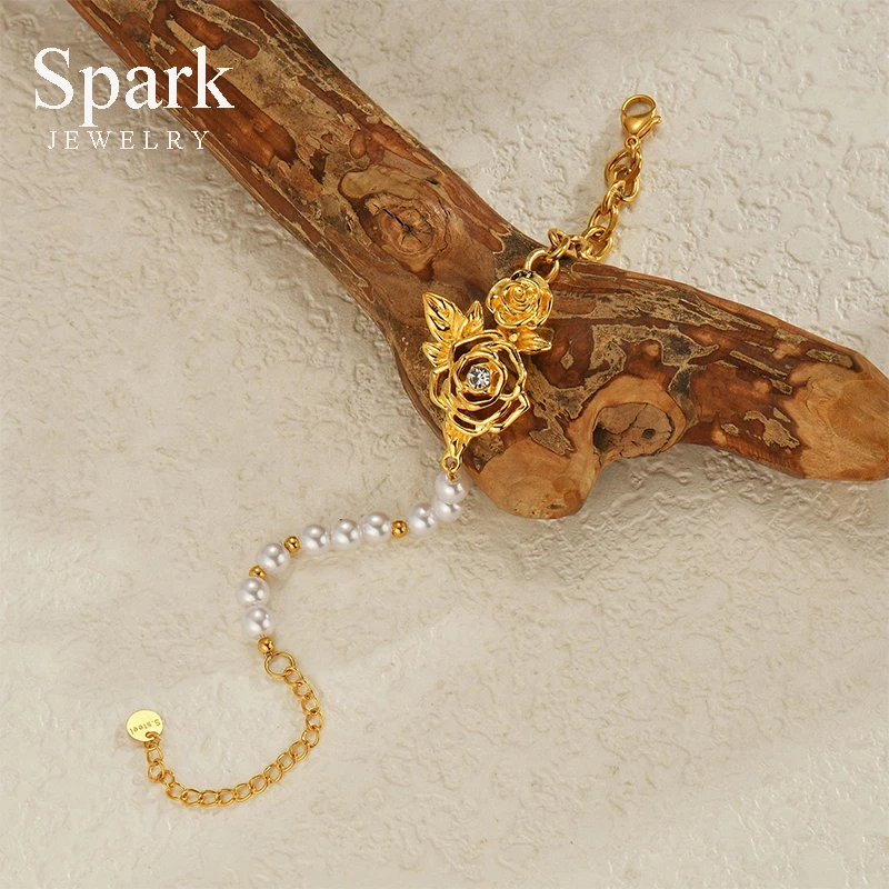pulseira-de-aco-inoxidavel-dourada-com-perolas-imitadas-e-flores-exquisitas-spark-fashion-para-mulheres-joia-de-festa-de-alta-qualidade-presente
