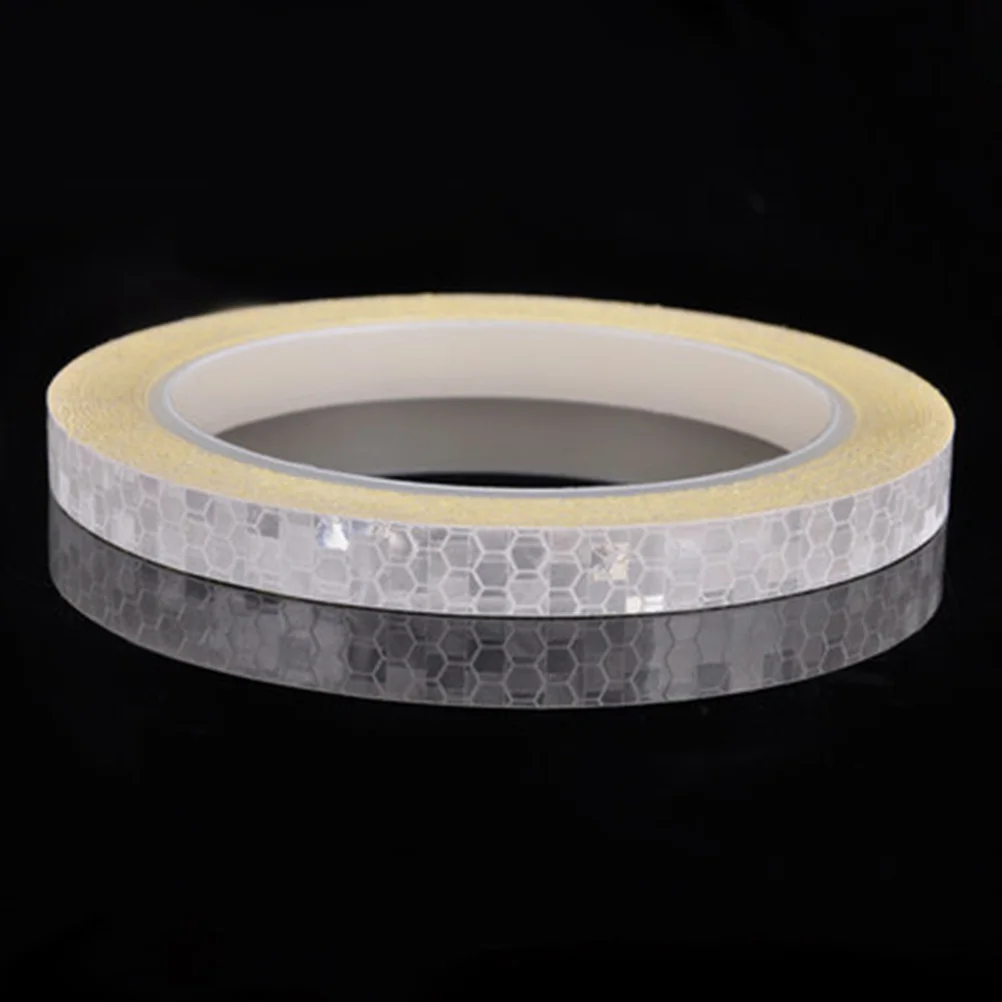

2pcs Reflective Bike Stickers Night Glow Wheel Tape Bicycle Motorcycle Safety Decoration Durable Waterproof High Brightness