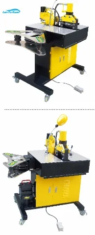 3 In 1 Snijdende Buigende Ponsen Elektrische Hydraulische Processormachine