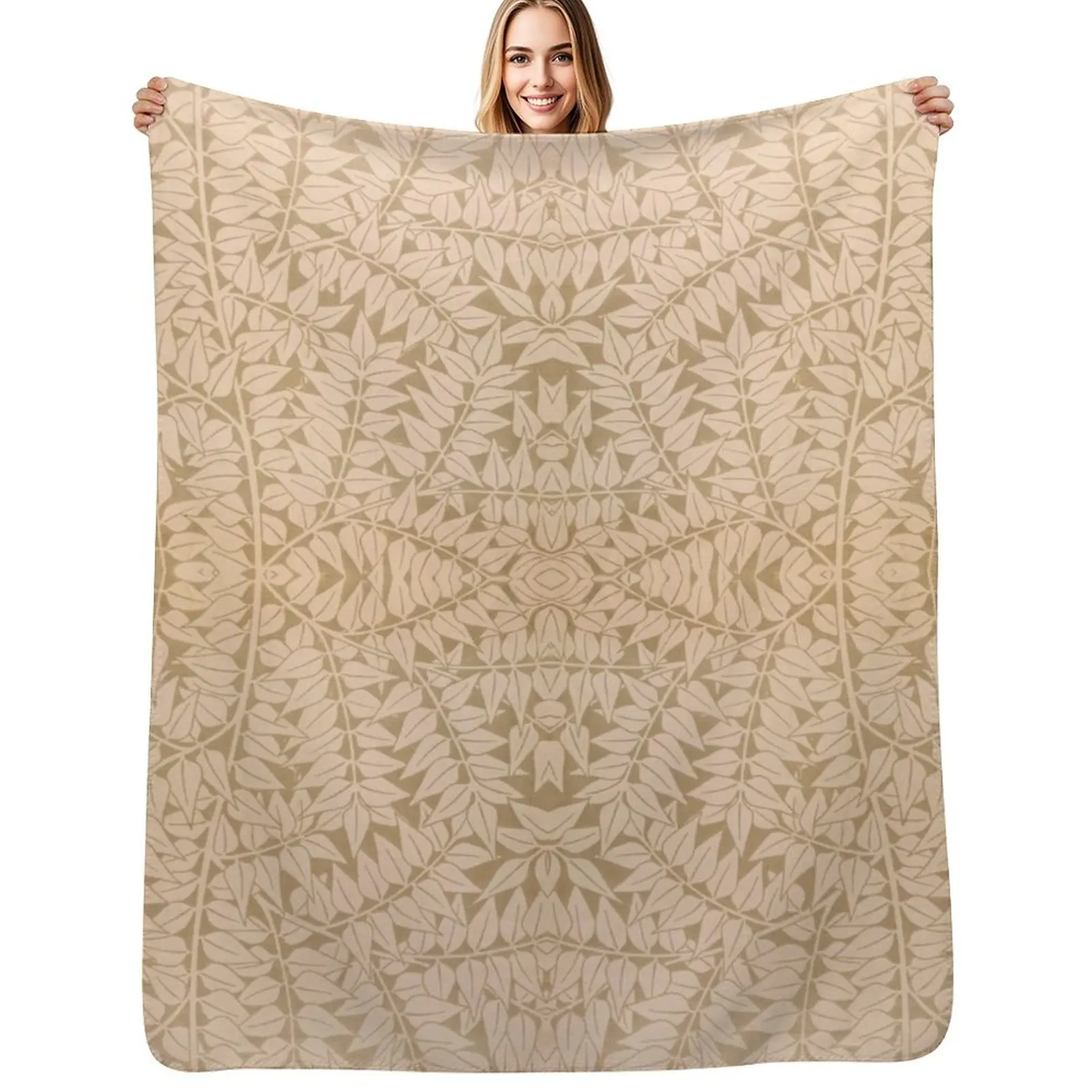 

Узор с изображением ветвей (1872) от Уильяма Морриса. Оригинальное одеяло от Smithsonian Institution в подарок на День матери