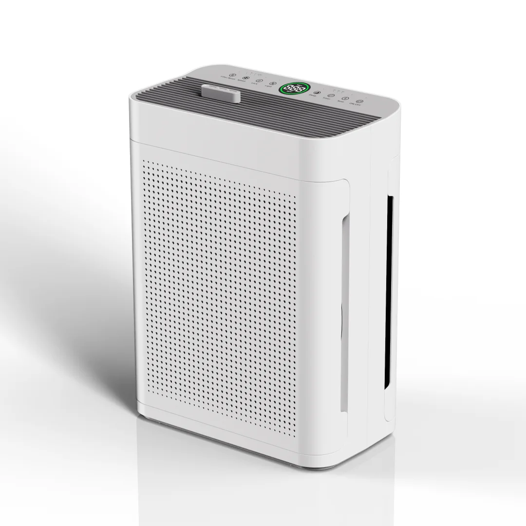 

Vansu Low Noise UVC Negative Ionizer Air Purifier Cleaner For Home Large Room Smoking 99.97% Pet Hepa Smart Home Air Purifier