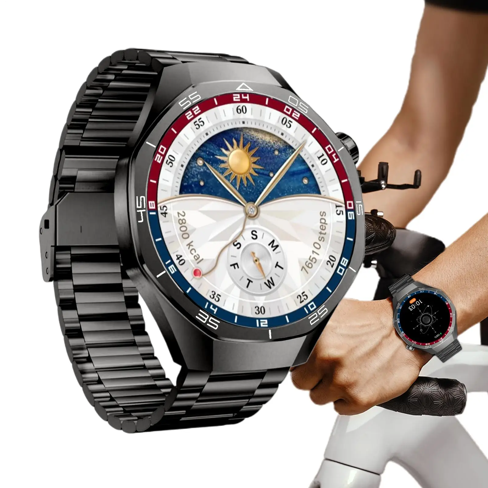 

Sports smart watch USB Charging Fitness Tracker Full Touch LED Screen Extra Long Battery multi function smart watch for Training