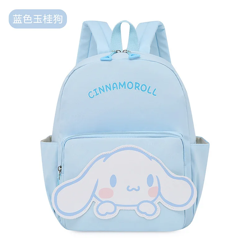 Sanrio-mochila escolar impermeable para estudiantes, resistente a las manchas, ligera, informal, Cinnamoroll Babycinnamoroll