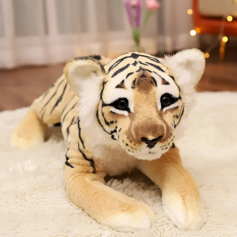 Simulation Lion Stuffed Animals Cartoon Toys Comfort Sofa Home Decor Dolls Baby Toys Pillow Birthday Gift Decor Birthday Gifts