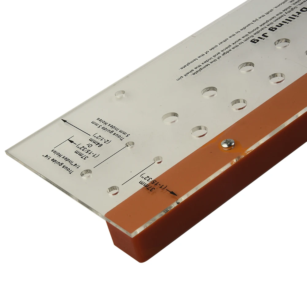 Imagem -06 - Carpintaria Buraco Broca Guia Prateleira Pin Drilling Jig Auto-centrado Drill Bit Grupo Carpenter Hole Puncher Posiçãoer Tool