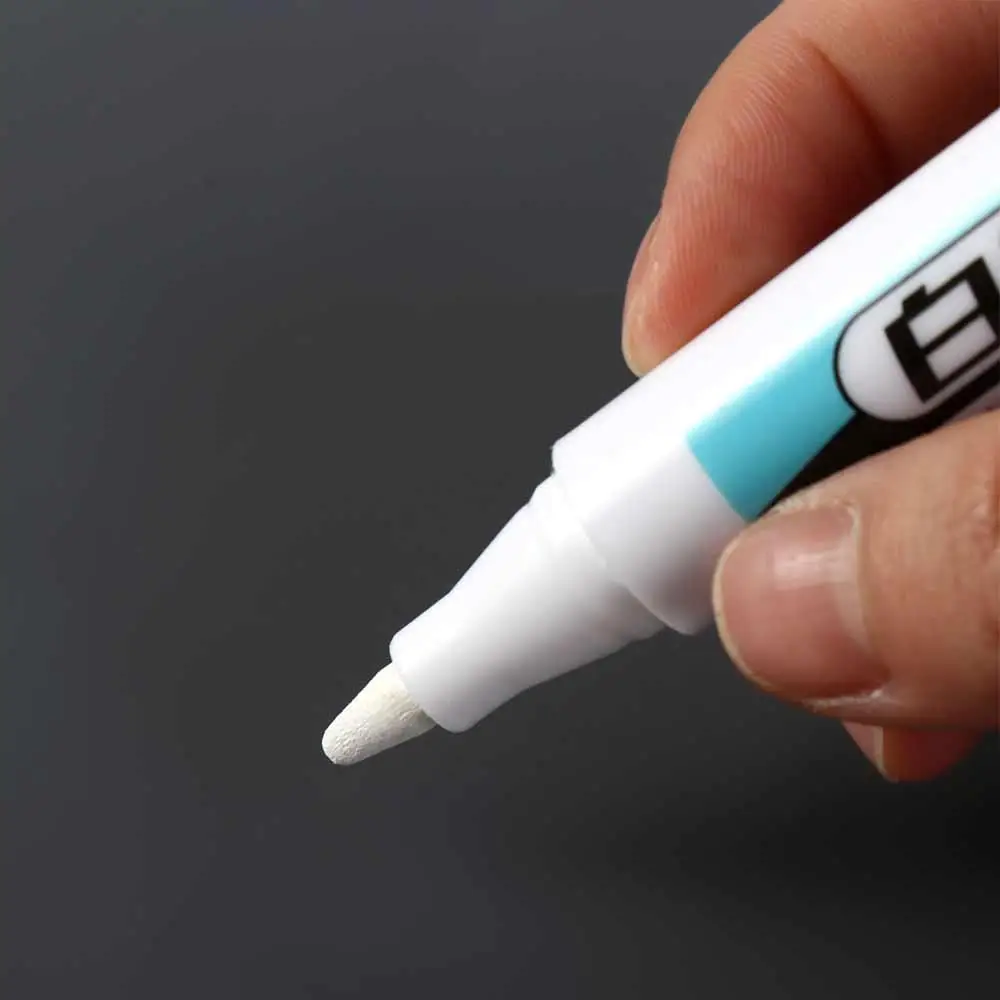 Waterproof White Permanent Paint Pen Not Easy To Fade 0.7mm/1.0mm/.2.5mm Oily Marker Pen Wear Resistant Not Dirty Hands