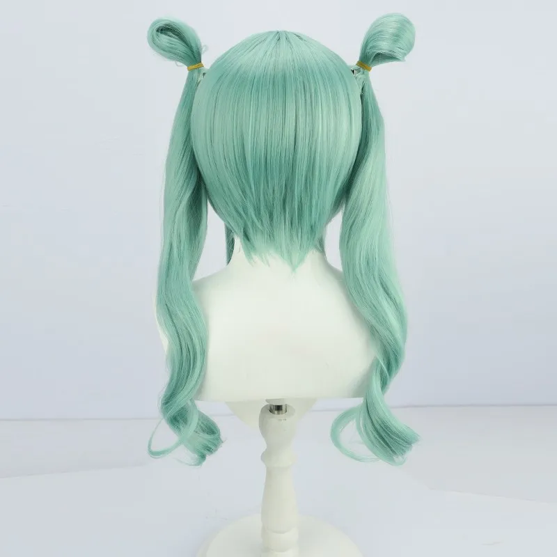 Anime Project Sekai colorato palcoscenico Miku parrucca cosplay donne adulte verde resistente al calore capelli sintetici accessori di scena di Halloween