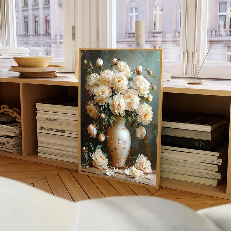 Bouquet Vintage Roses roses, m - Vintage Vogue Fashion Poster avis et prix
