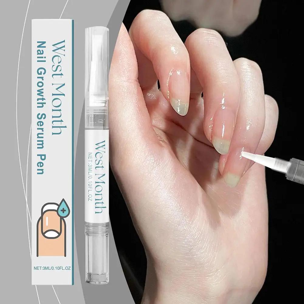 3ml Cuticle Oil Pen Hangnail Treatment Pen Damaged Moisturizer Cream Strengthener Nourish Serum Oil Repair Nails Growth W1L2