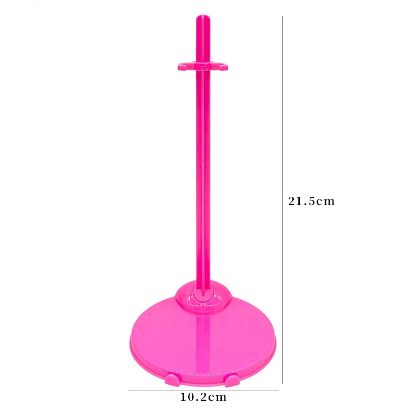 2PCS Transparent Stand Support For Dolls Holding Clear Color Toy Figure Display Holder 1/6 Doll Prop Up Mannequin Model - view 6