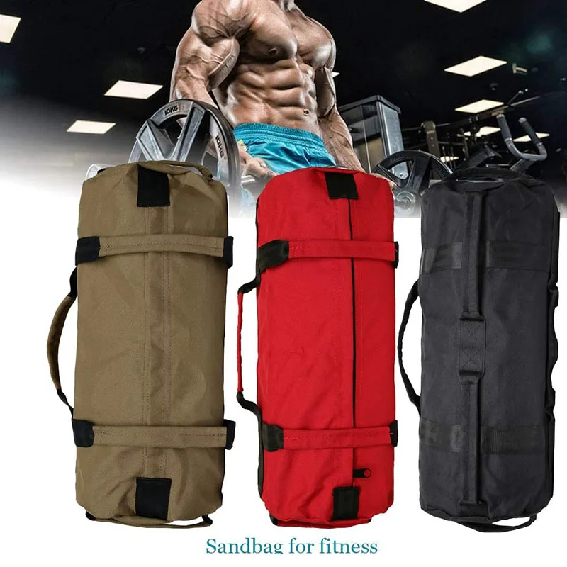 Adjustable Heavy Duty Workout Sandbags Weight Filler Bags For Fitness MMA Boxing Power Training Weightlifting Home Gym Exercise