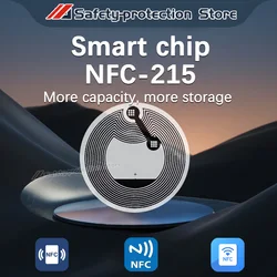 30 stks】215NFC Elektronische tag Mobiele NFC Ntag ronde kaart Game card Snelkoppeling commando Muziek muur Huawei delen ios snelkoppeling