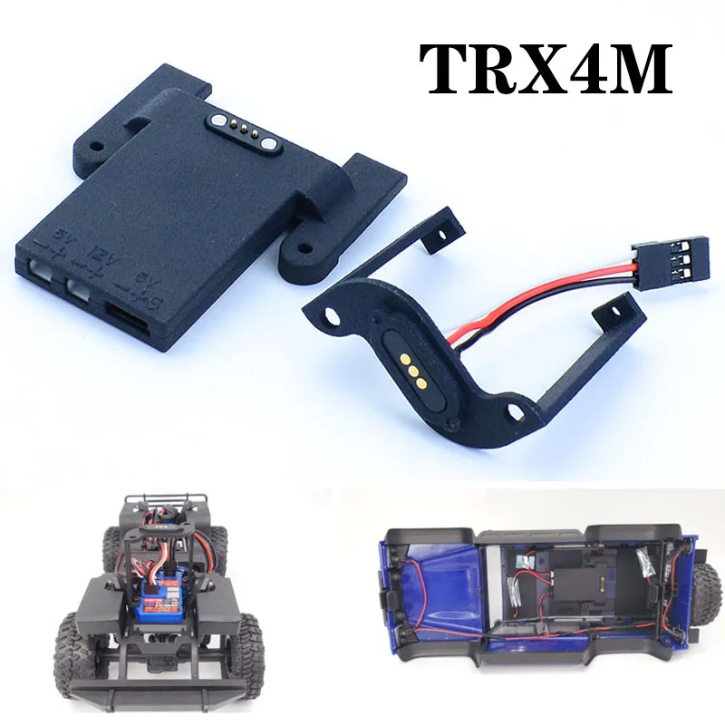 TRX4M Climbing Car Refit Dedicated Wireless Power Supply Module for 1/18 RC Crawler Car Traxxas TRX4-M Defender D90 D110 Upgrade