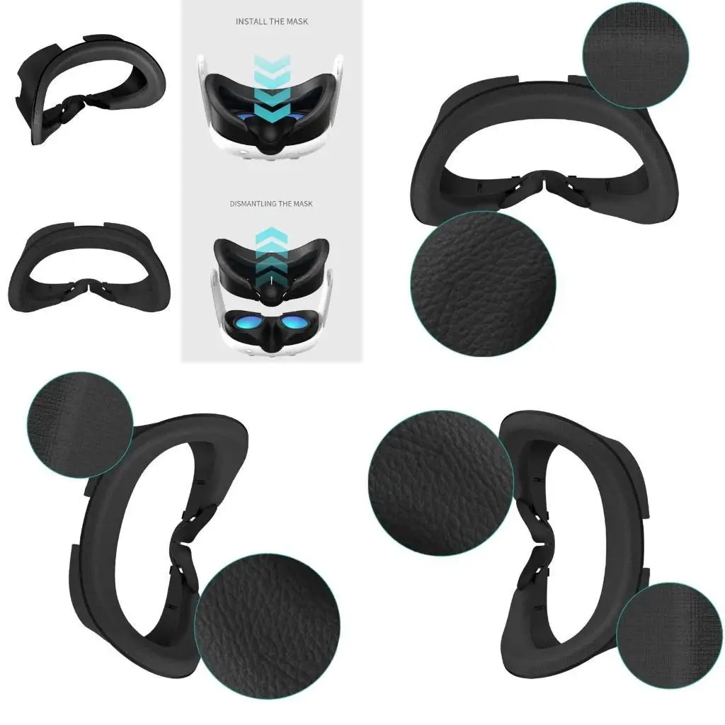 Y1UB Hygiene Face for VR Headset Cushion Block Out Distractions and Enhances Your Gaming Experience