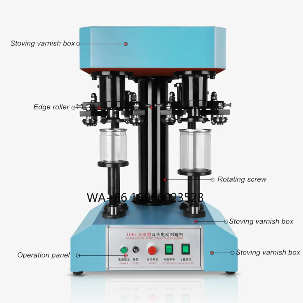 

Automatic Double Sealing Heads Can Seamer Sealing Machine