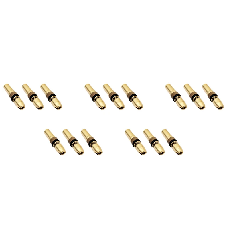 15PCS Three-Stage Piston Head High Pressure Copper Head 6Mm High Pressure Pump 30Mpa Repair Parts