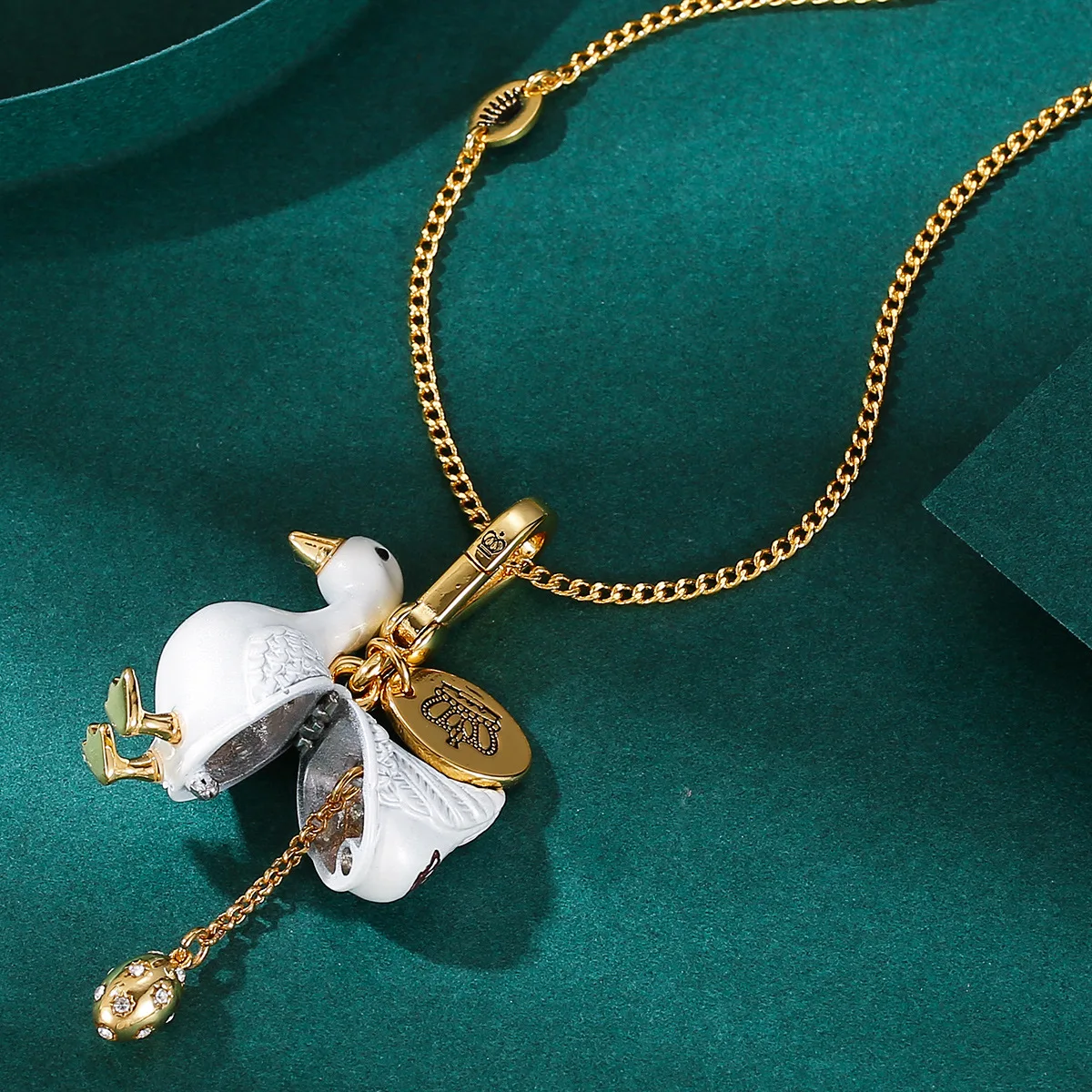 1-ud-collar-con-colgante-de-ganso-blanco-abrible-moderno-y-lindo-para-mujer-joyeria-de-nicho-para-fiestas-colgante-para-llavero-regalos-de-halloween