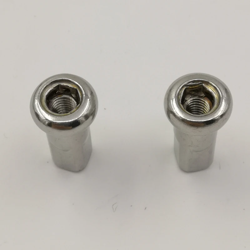 20 Pieces A Lot 8G 4.0 mm Diameter Straight Pull Motorcycle Spokes 304 Stainless Steel Material Motocross Wheel Spokes And Caps