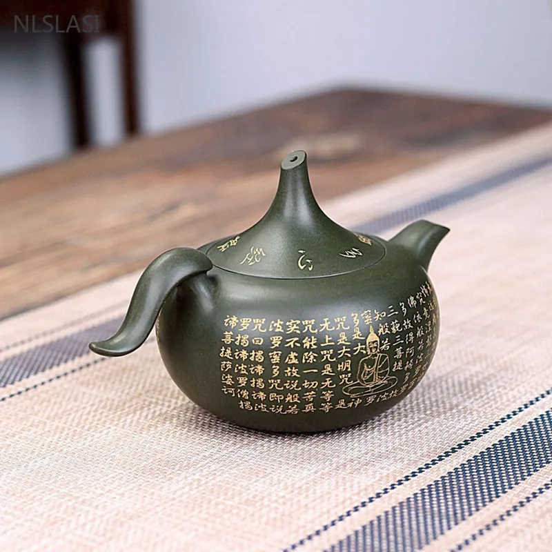 280ml Boutique Yixing Purple Clay Tea Pot Chinese Filter Beauty Teapot Master Handmade Zisha Tea Sets Household Antique Kettle