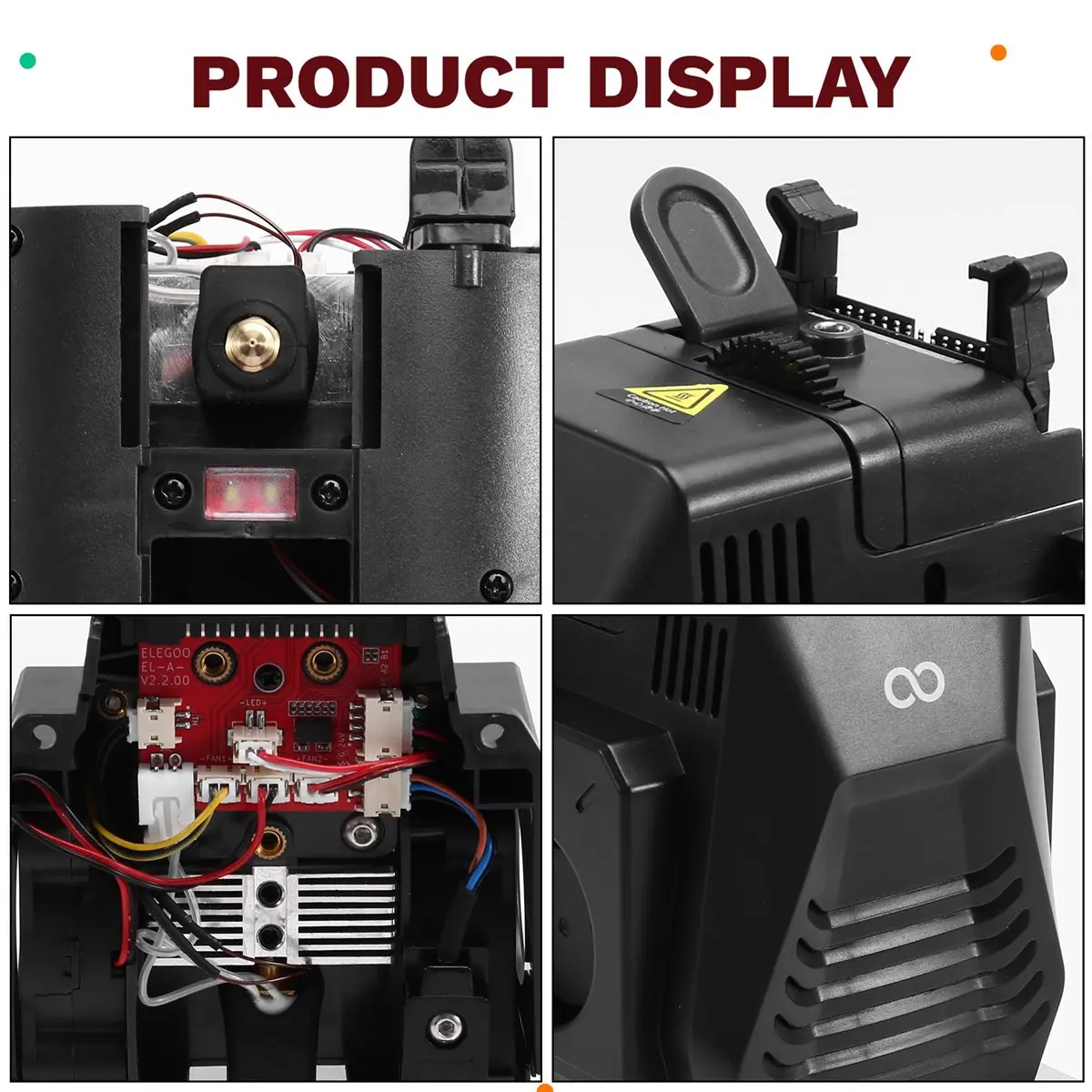 

Экструдер BOFF для 3D-принтеров Neptune 4 Plus/4 Max, печатающая головка от Elegoo, собранный комплект экструдера для Neptune 4 Plus/4 Max