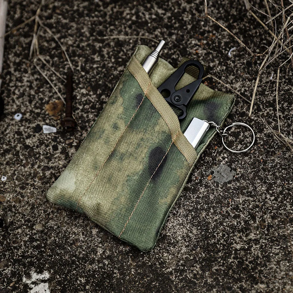 

Outdoor Waist Belt Pouches For Men Durable Oxford Cloth Belt Pouch Tactical Storage Running Phone Holder Survival Tools Kit