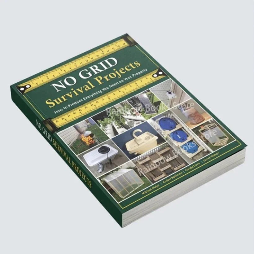 NO GRID Survival Projects How To Produce Everything You Need on Your Property Paperback Book in English