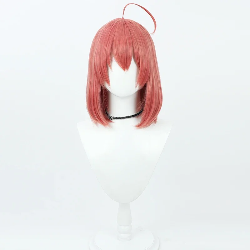 Anime Virtual YouTuber Sakura Mik  Cosplay Wig Anime Game Roleplay Party Costume Prop Synthetic Hair Heat Resistant Fiber