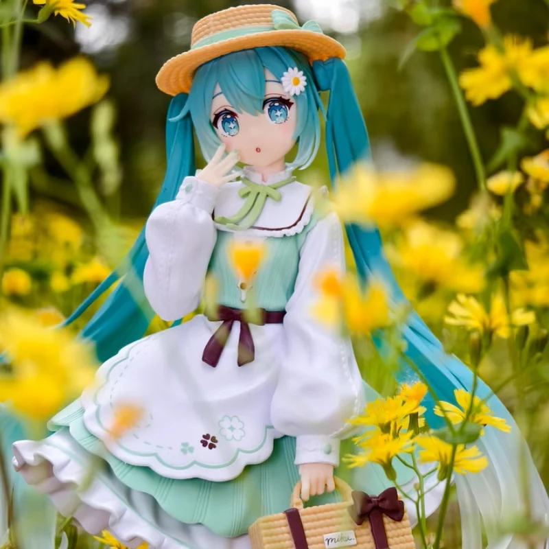 18-センチメートル本物のタイトー初音ミク-ruralitty-ファッションシリーズグッズフィギュアデスク装飾飾りクリエイティブ製品誕生日ギフト