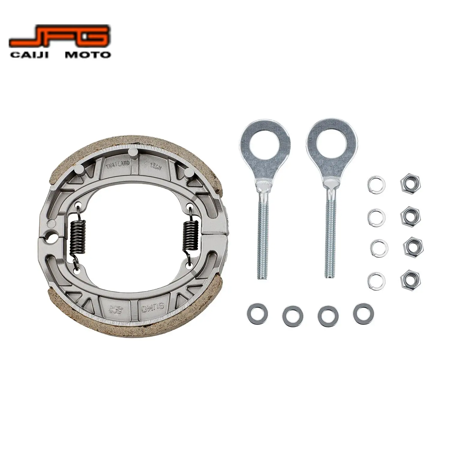 196cc 6.5hp ل كولمان CT200U BT200X طبل الفرامل عدة الدراجات النارية موتوكروس الكهربائية الترابية دراجة الألومنيوم أجزاء الفرامل JFG #2