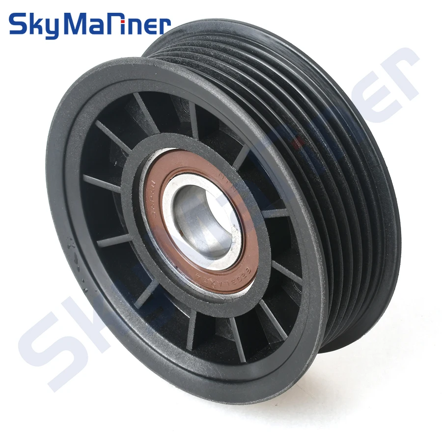 

Serpentine Belt Idler Pulley 807757T For Mercruiser 4.3L 5.0L 5.7L 350 mag v6 v8 Stern Drive