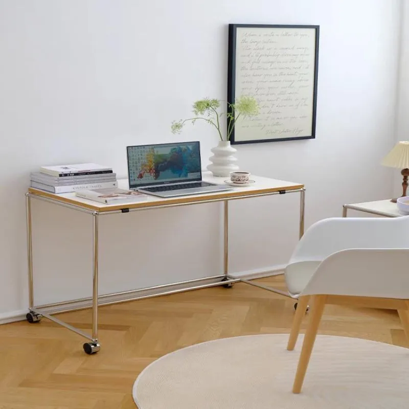 Desk for home use, study desk, student writing desk, computer, bedroom office desk, minimalist and modern