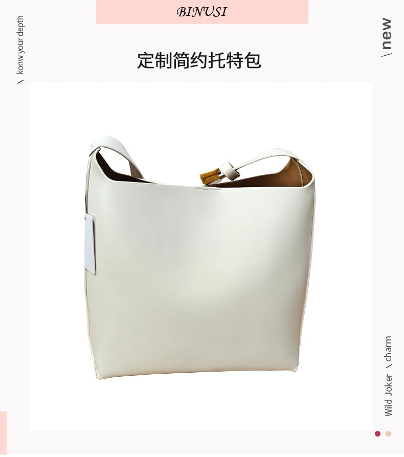 Luxury Brand Women Tote Bag Large Capacity Women\'s Armpit Bag Version Retro Simple Shoulder Purses And Handbags