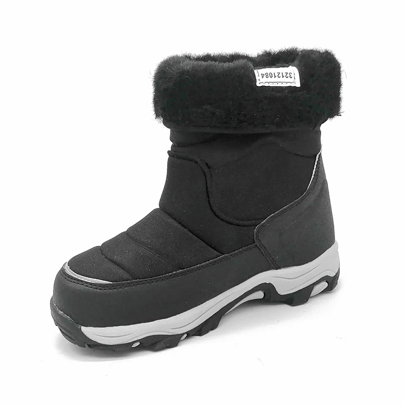 New 1pair Russian winter warm Waterproof Snow Boots KID/boy fashion wool comfortable children Boots