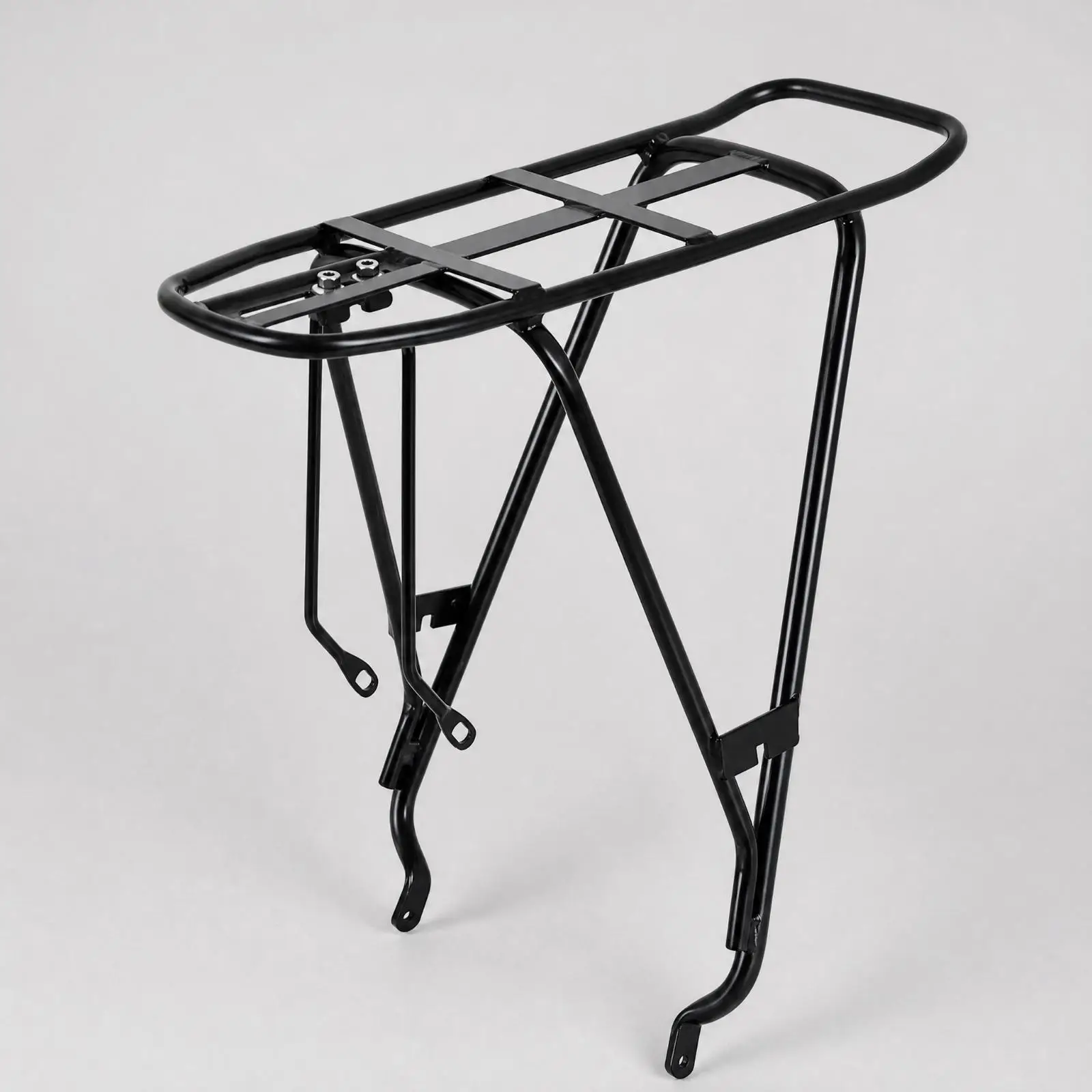 Secure Bicycle Luggage Carrier Rack for 26-27.5 Inch Frames with Wrench and Fasteners