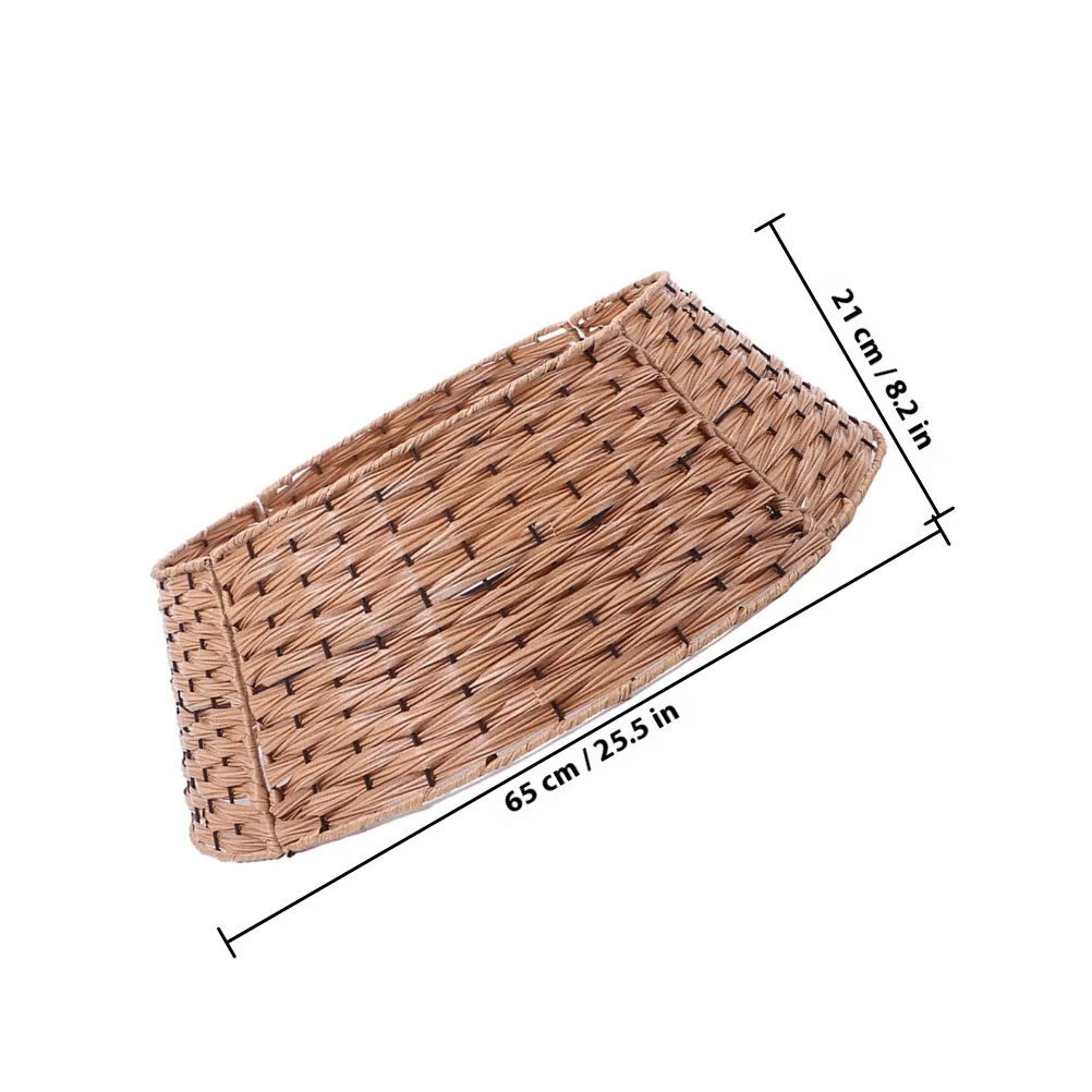 شجرة عيد الميلاد تنورة طوق جولة المنسوجة الشمال تصميم غطاء قاعدة الزخرفية للأشجار الاصطناعية الحقيقية عطلة ديكور المنزل #3