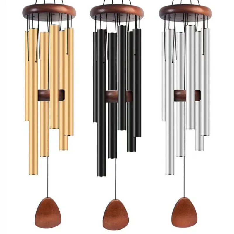 

37-inch Metal Multi-tube Wind Chime Empty Valley Music Wind Chime Courtyard Balcony Hanging Decoration Bell Home Decoration