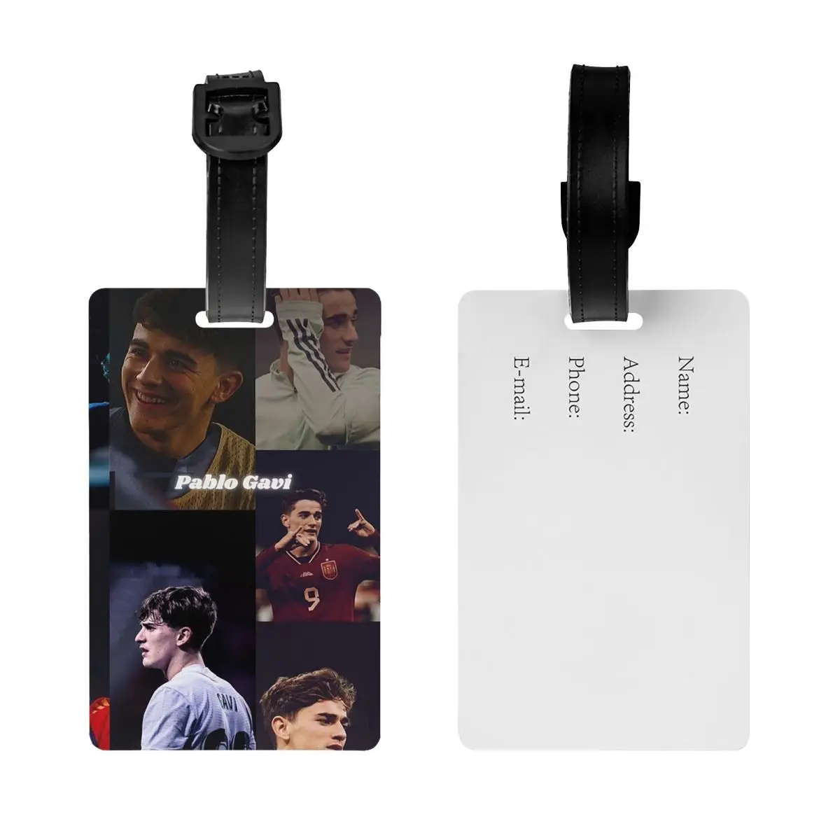 

Этикетки для багажа Pablo Gavi: Аксессуары для чемоданов, багажные бирки для путешествий, держатель для идентификационной информации (имя, адрес)