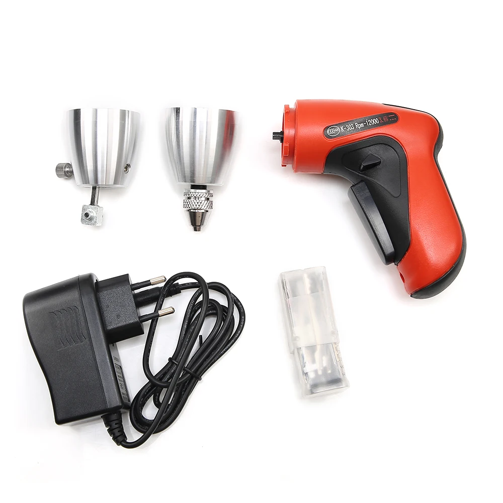 Imagem -03 - Klom-cordless Electric Drill Lock Tool Kit Conjunto Completo para Serralheiro Profissional Reparo de Porta Aberto Alta Qualidade